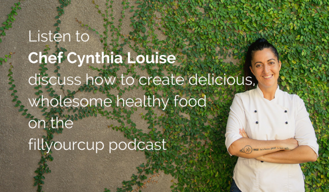 Desktop interview with chef cynthia louise