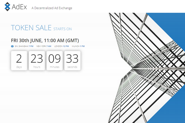 Desktop decentralized ad network adex launch token sale june 30 01