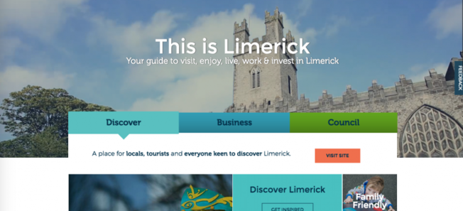 Desktop limerick ie homepage 0