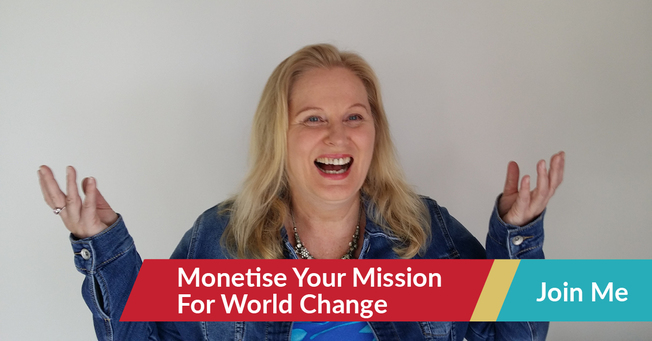 Desktop fb ad monetise your mission for world change