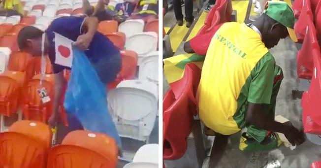 Desktop soccer fans pick up trash thumbnail