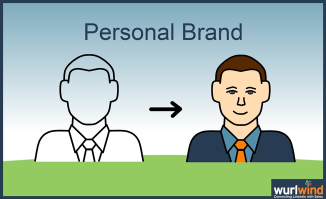 Desktop social selling matrix personal brand